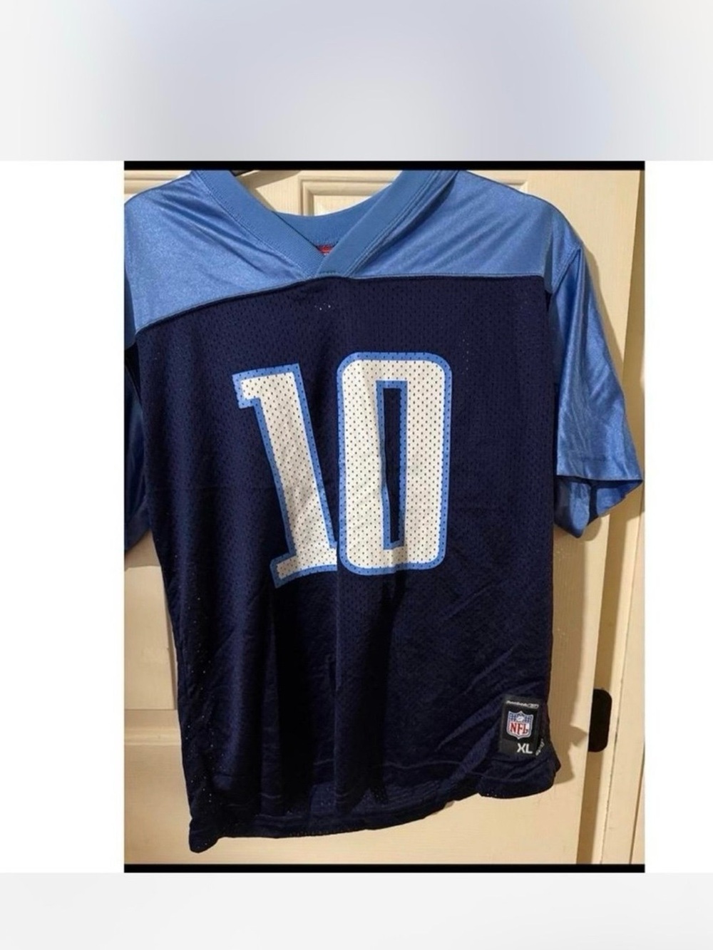 Throwback Youth Boys Tennessee Titans Vince Young Vintage Reebok Jersey